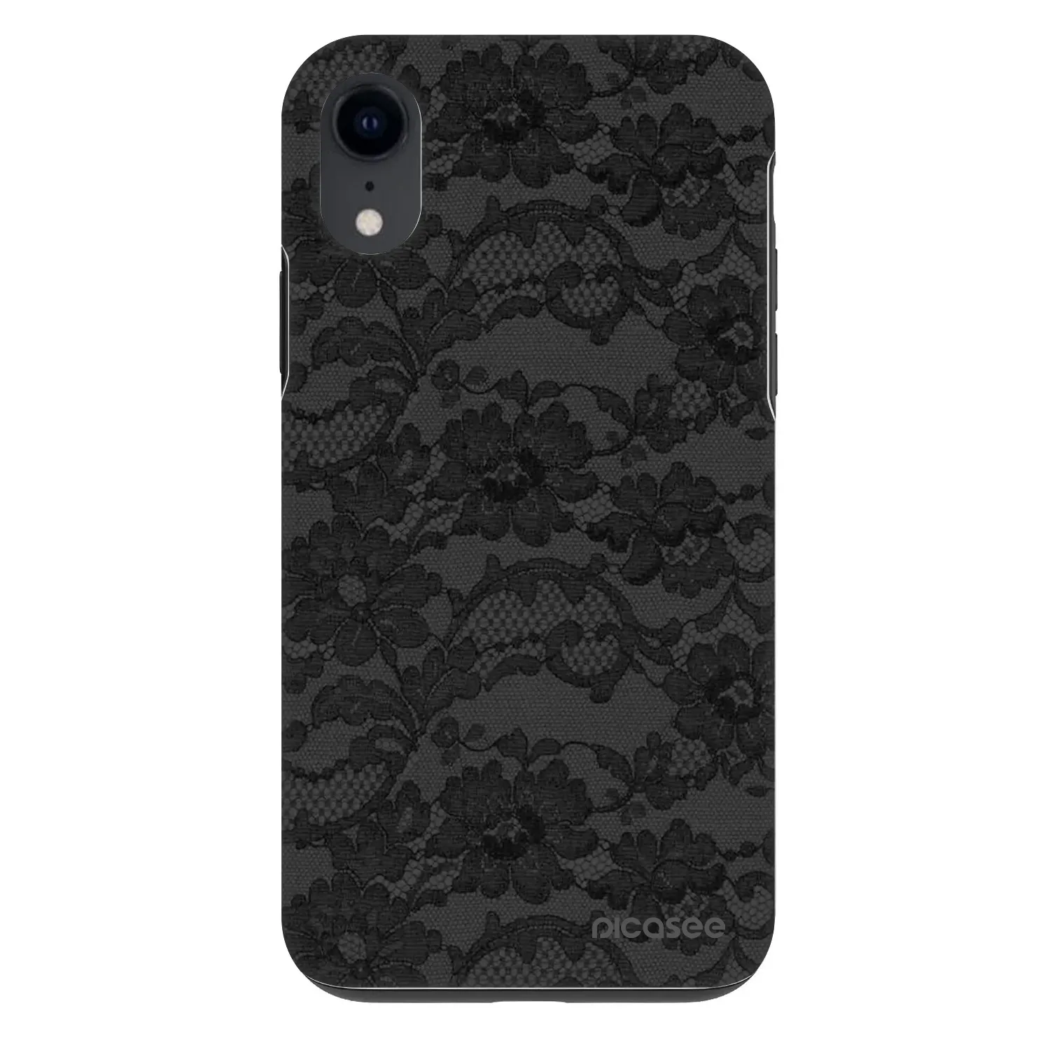 Picasee Fashion Case Apple iPhone XR - Dark Elegance