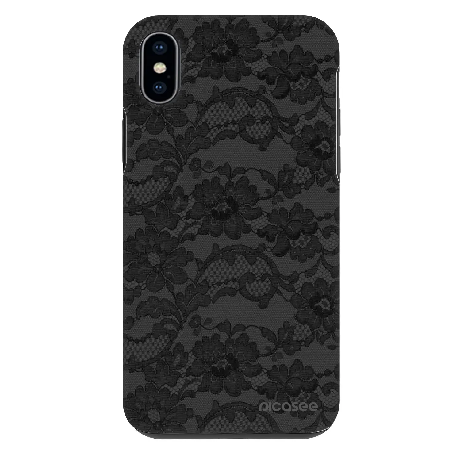 Picasee Fashion Case Apple iPhone XS Max - Dark Elegance