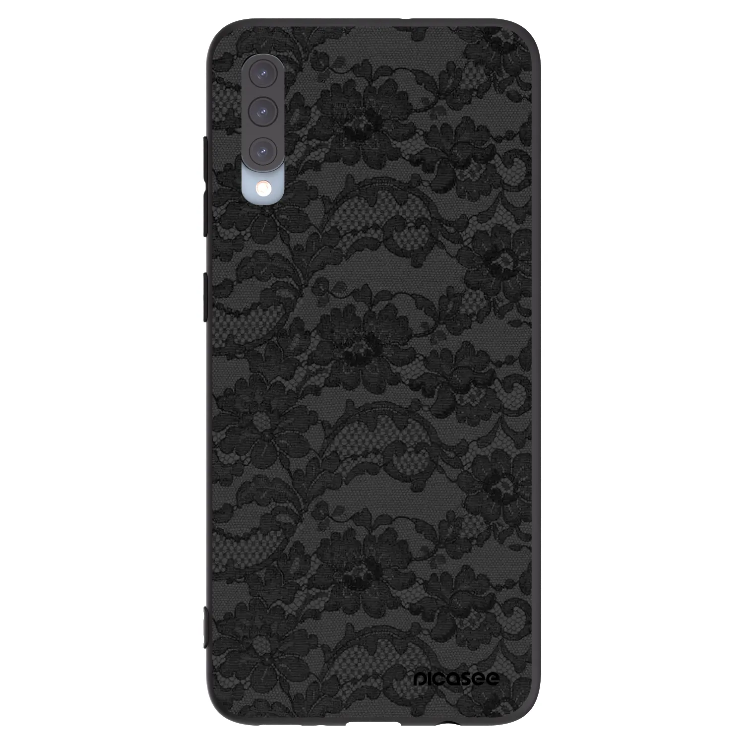 Picasee fekete szilikon tok az alábbi mobiltelefonokra Samsung Galaxy A70 A705F - Dark Elegance