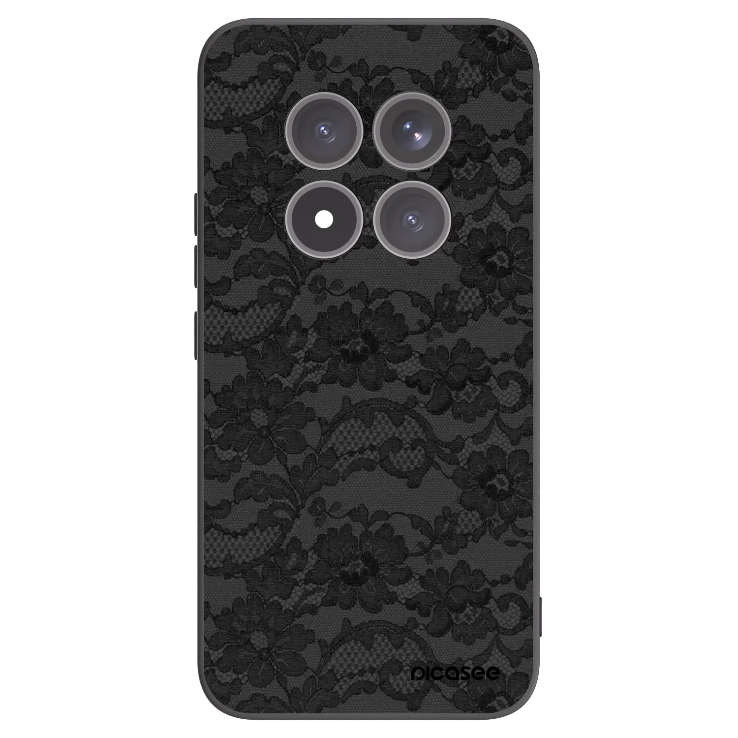 Picasee fekete szilikon tok az alábbi mobiltelefonokra Xiaomi Redmi Note 15 Pro+ - Dark Elegance