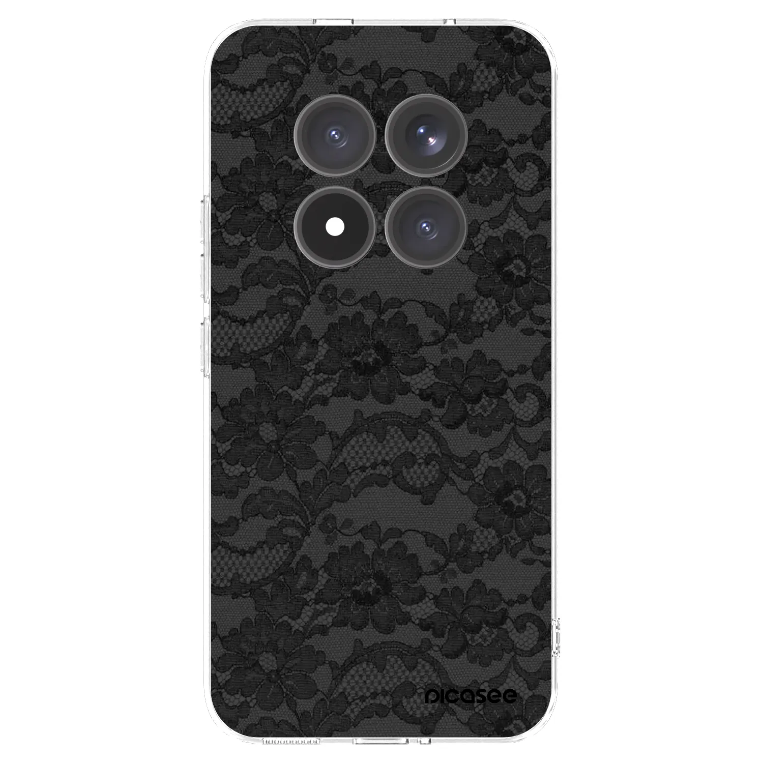 Picasee átlátszó szilikon tok az alábbi mobiltelefonokra Xiaomi Redmi Note 15 Pro+ - Dark Elegance