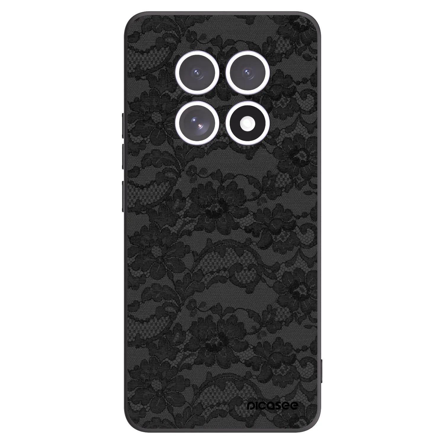 Picasee fekete szilikon tok az alábbi mobiltelefonokra Xiaomi Redmi Note 15 - Dark Elegance