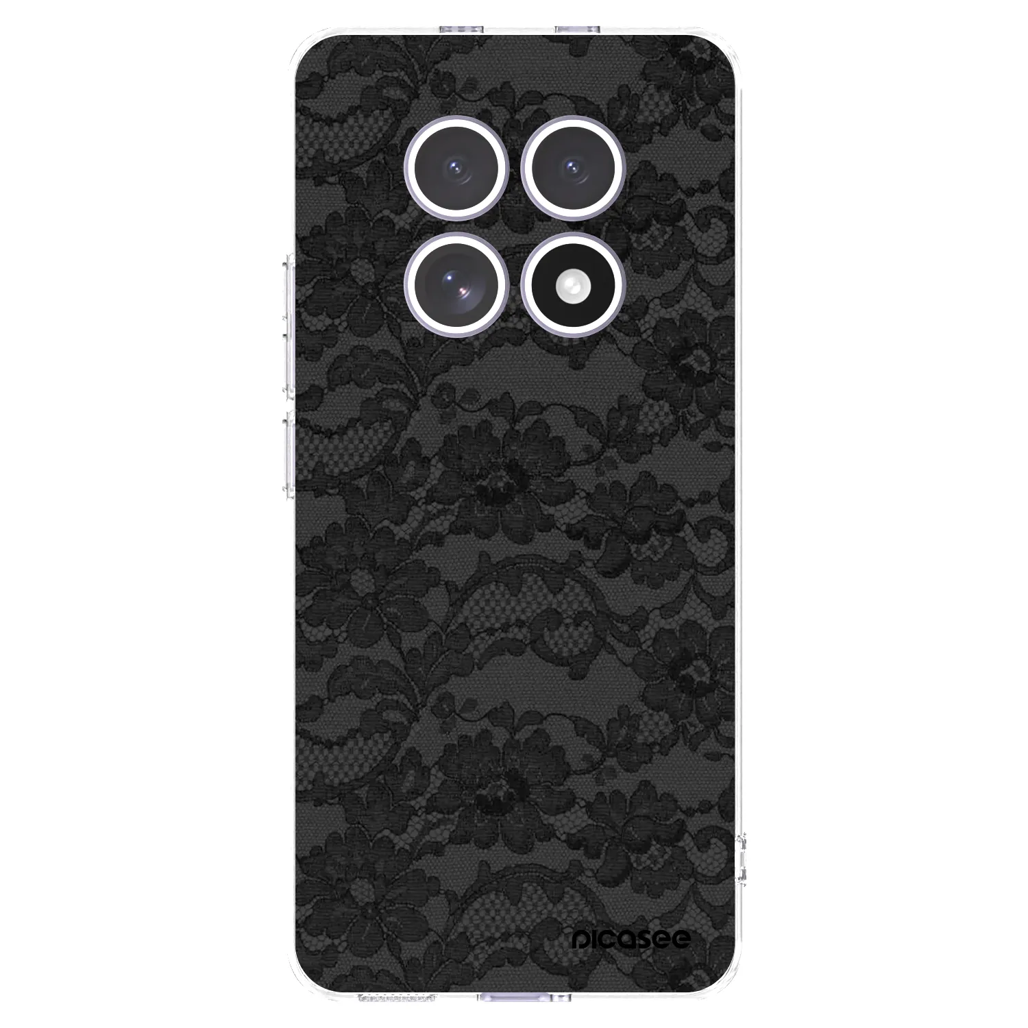 Picasee átlátszó szilikon tok az alábbi mobiltelefonokra Xiaomi Redmi Note 15 - Dark Elegance