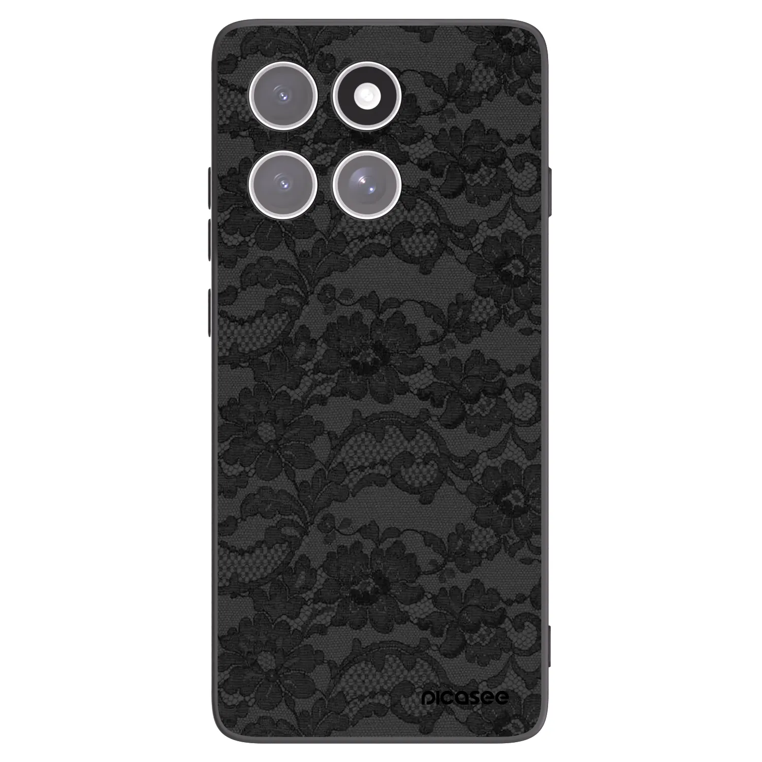 Picasee fekete szilikon tok az alábbi mobiltelefonokra Motorola Edge 60 Fusion - Dark Elegance