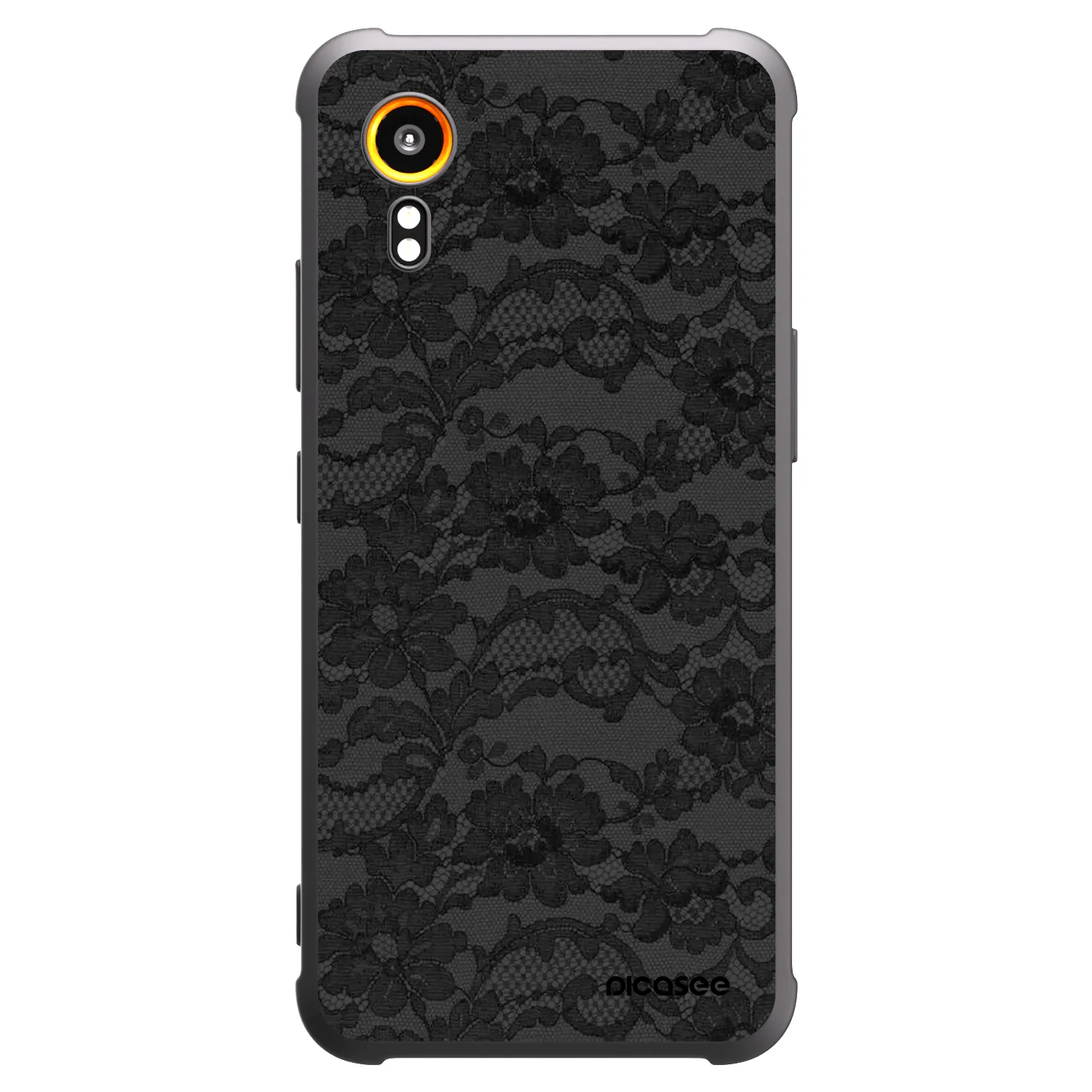 Picasee fekete szilikon tok az alábbi mobiltelefonokra Samsung Galaxy Xcover 7 - Dark Elegance