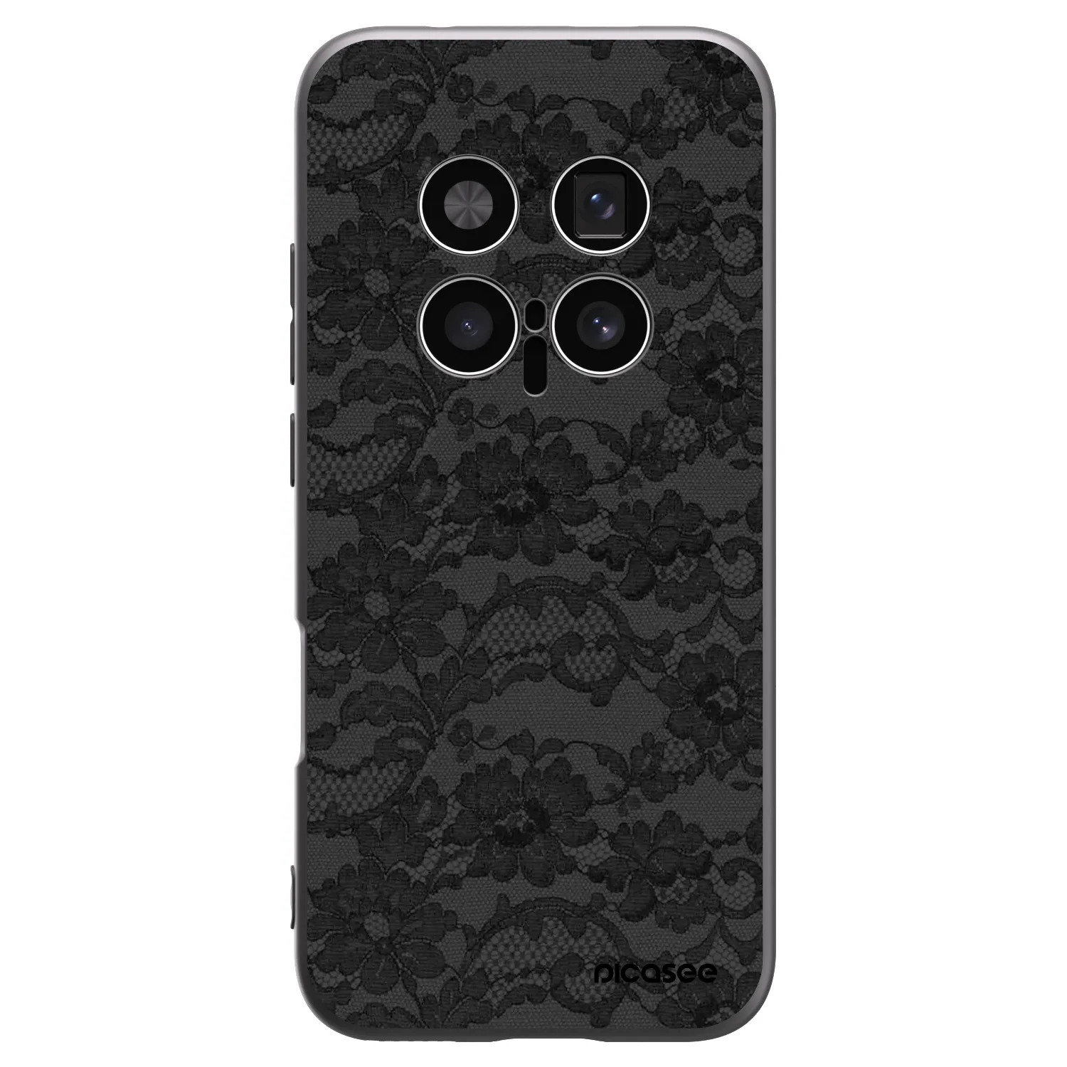 Picasee fekete szilikon tok az alábbi mobiltelefonokra Honor Magic8 Pro 5G - Dark Elegance