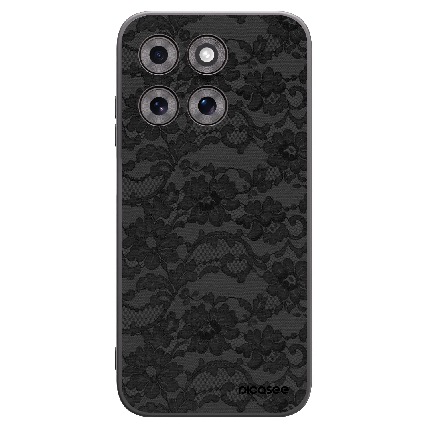 Picasee fekete szilikon tok az alábbi mobiltelefonokra Motorola Moto G77 - Dark Elegance