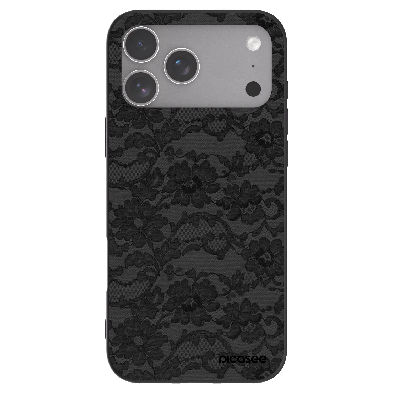 Picasee fekete szilikon tok az alábbi mobiltelefonokra Apple iPhone 18 Pro Max - Dark Elegance