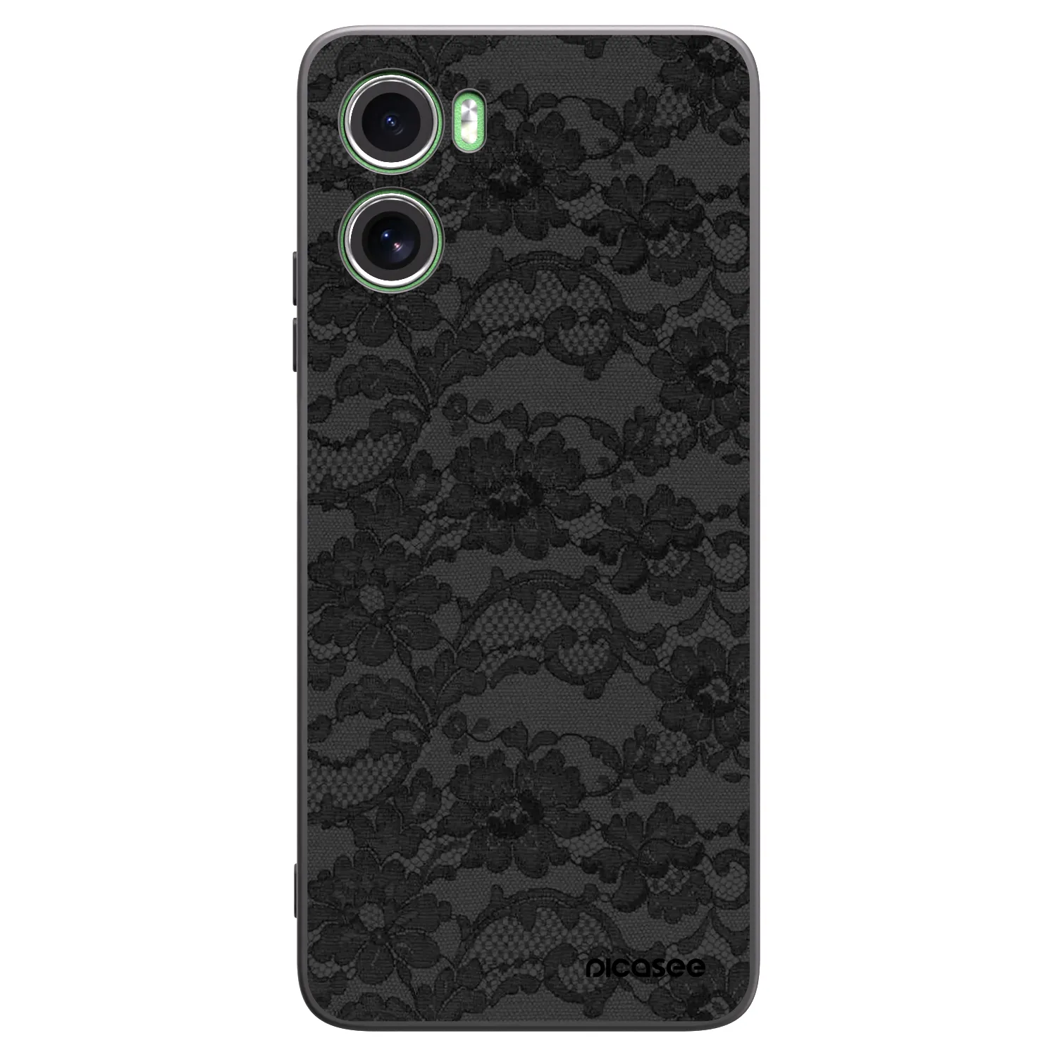 Picasee fekete szilikon tok az alábbi mobiltelefonokra Motorola Moto G06 - Dark Elegance