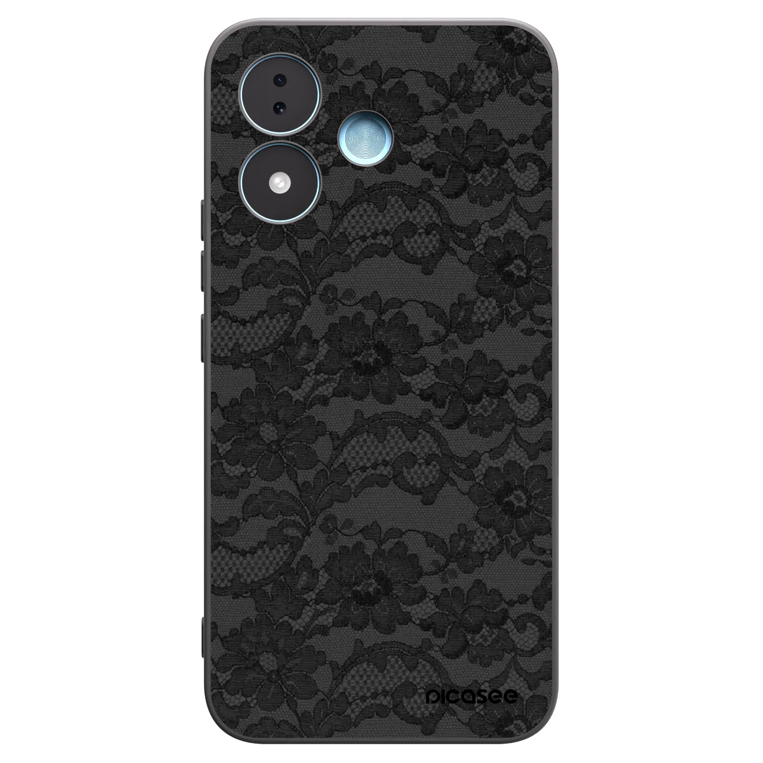 Picasee fekete szilikon tok az alábbi mobiltelefonokra Xiaomi Redmi Note 17 5G - Dark Elegance