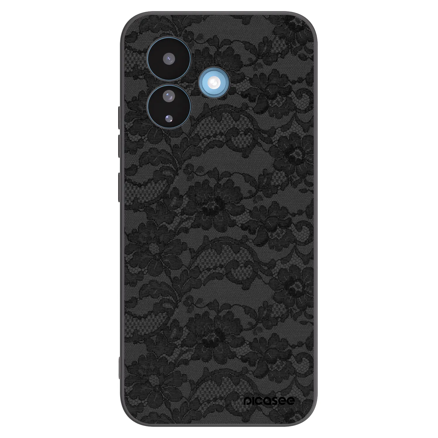 Picasee fekete szilikon tok az alábbi mobiltelefonokra Xiaomi Redmi Note 17 Pro 5G - Dark Elegance