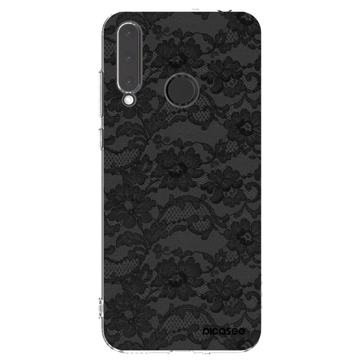 Picasee átlátszó szilikon tok az alábbi mobiltelefonokra Honor 20 Lite - Dark Elegance