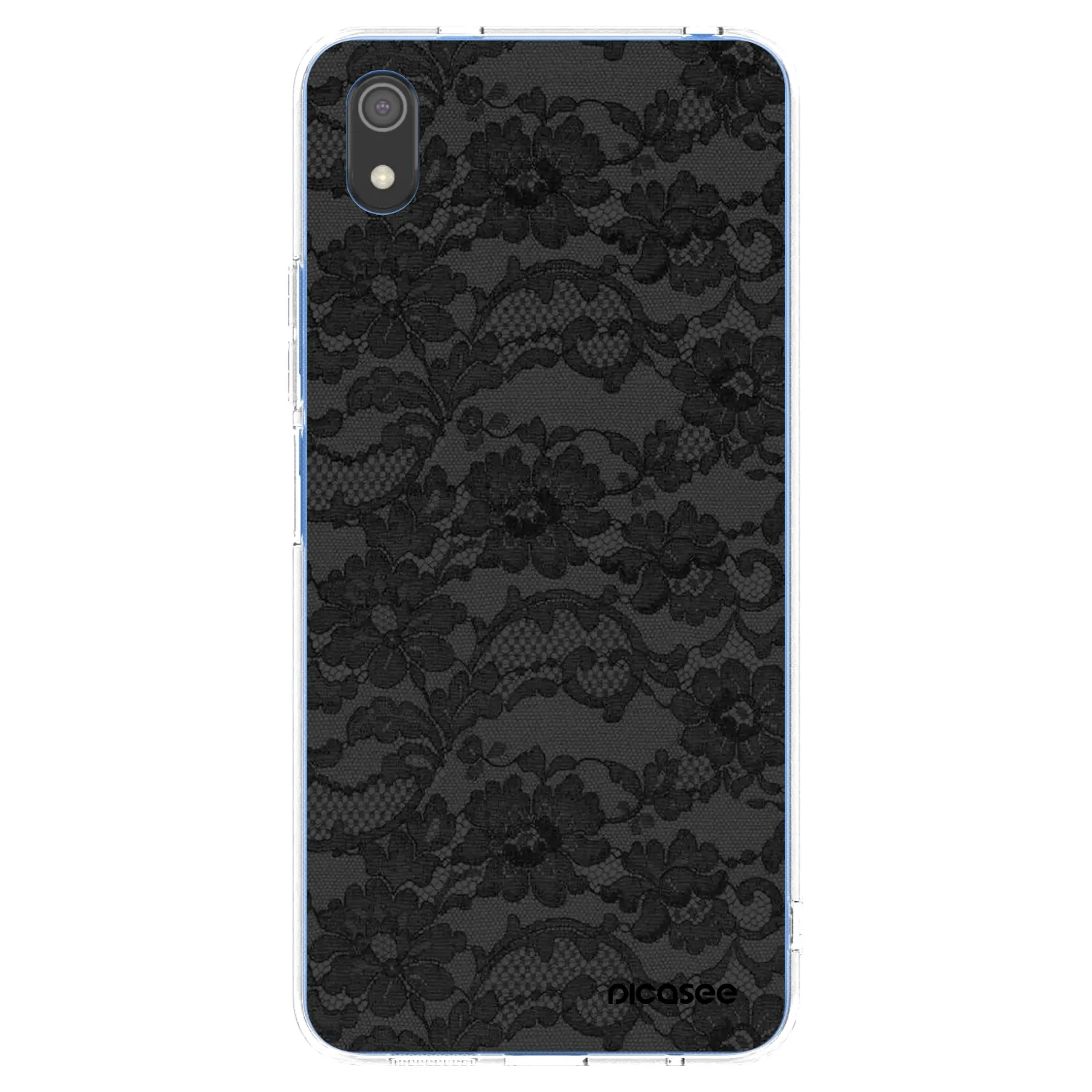 Picasee átlátszó szilikon tok az alábbi mobiltelefonokra Xiaomi Redmi 7A - Dark Elegance