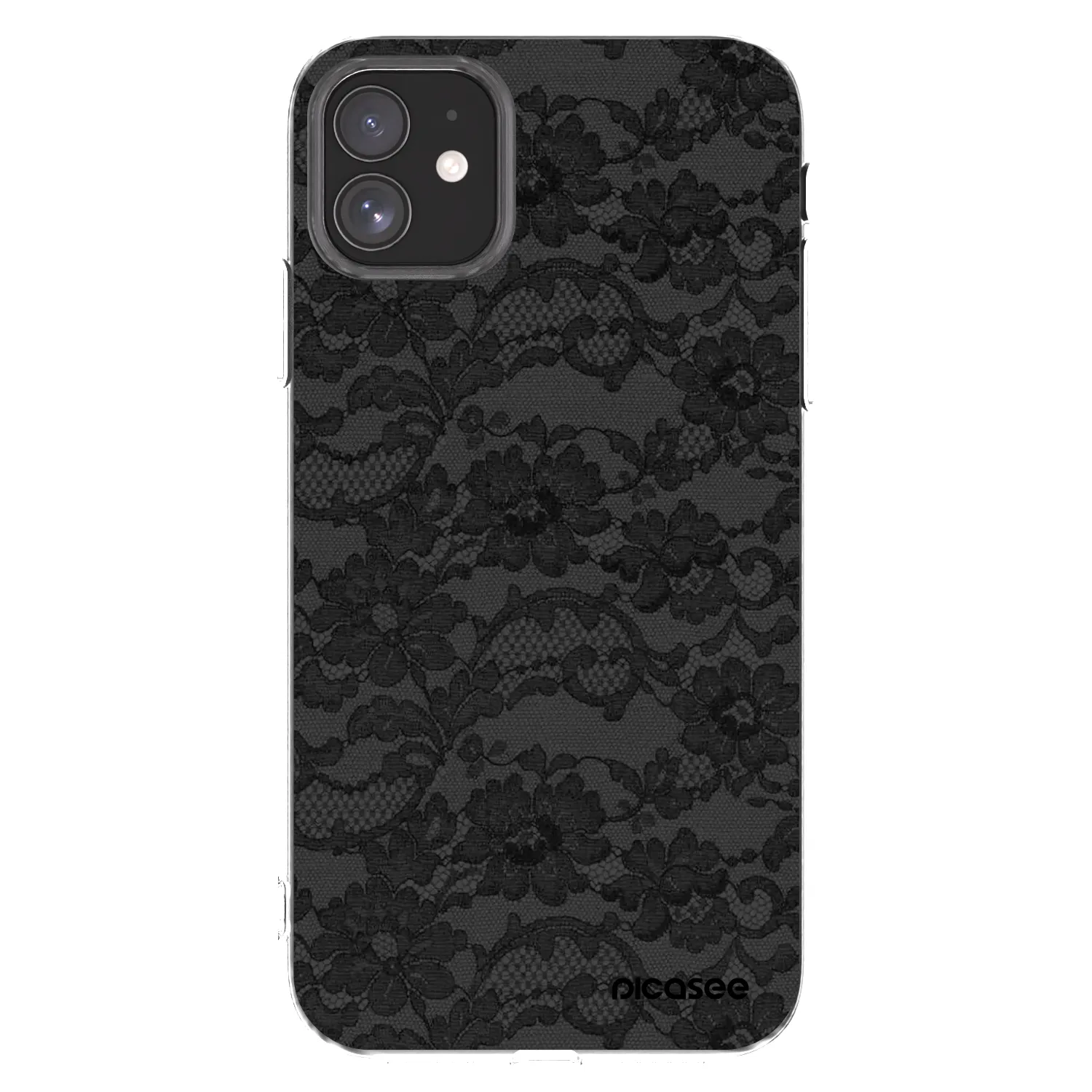 Picasee átlátszó szilikon tok az alábbi mobiltelefonokra Apple iPhone 11 - Dark Elegance