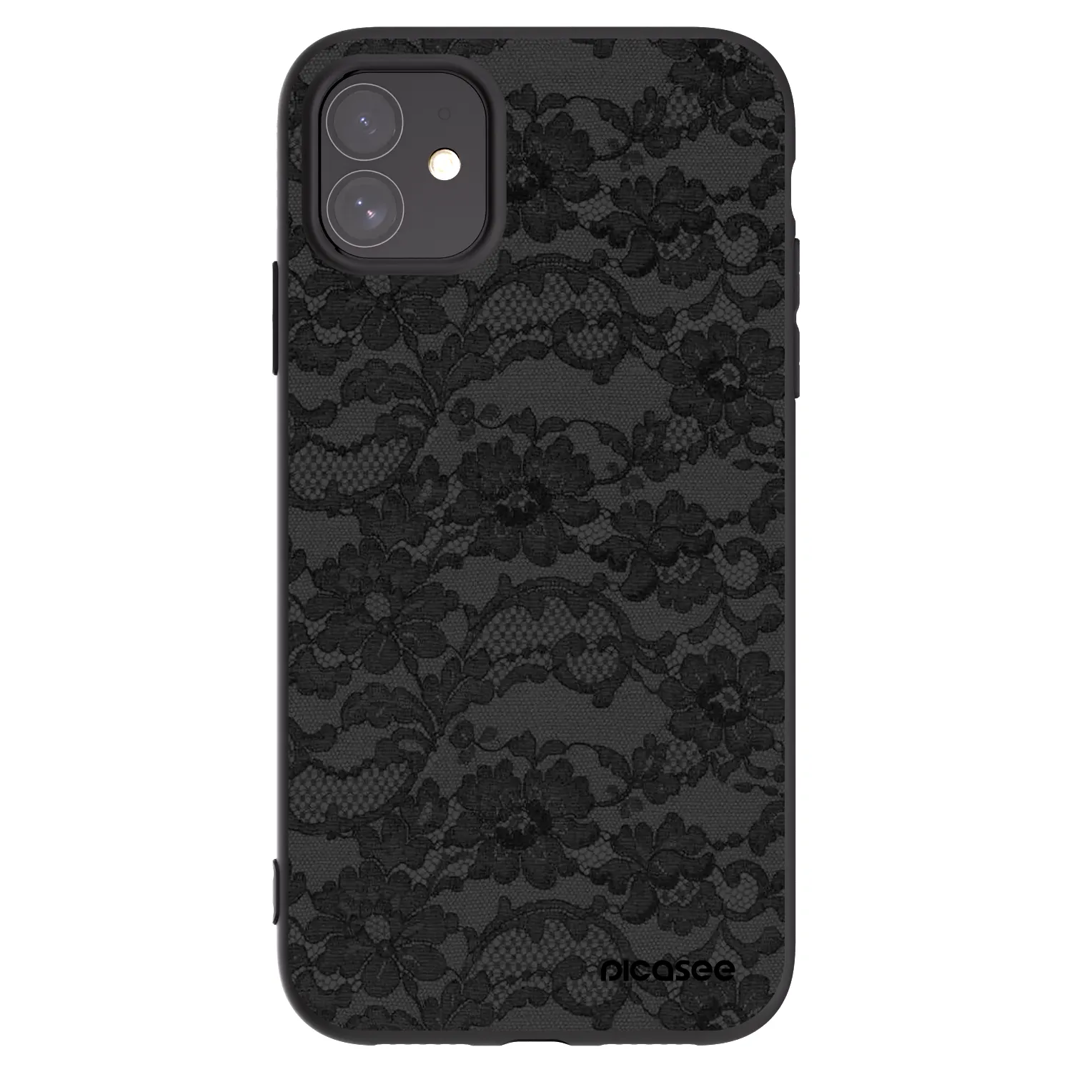Picasee fekete szilikon tok az alábbi mobiltelefonokra Apple iPhone 11 - Dark Elegance