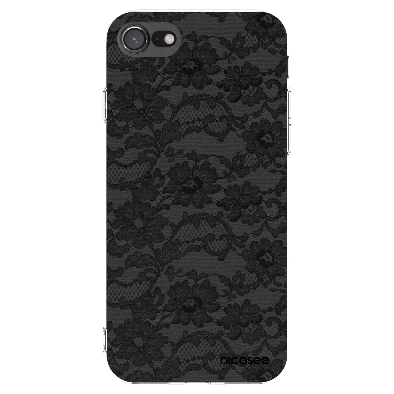 Picasee átlátszó szilikon tok az alábbi mobiltelefonokra Apple iPhone 8 - Dark Elegance
