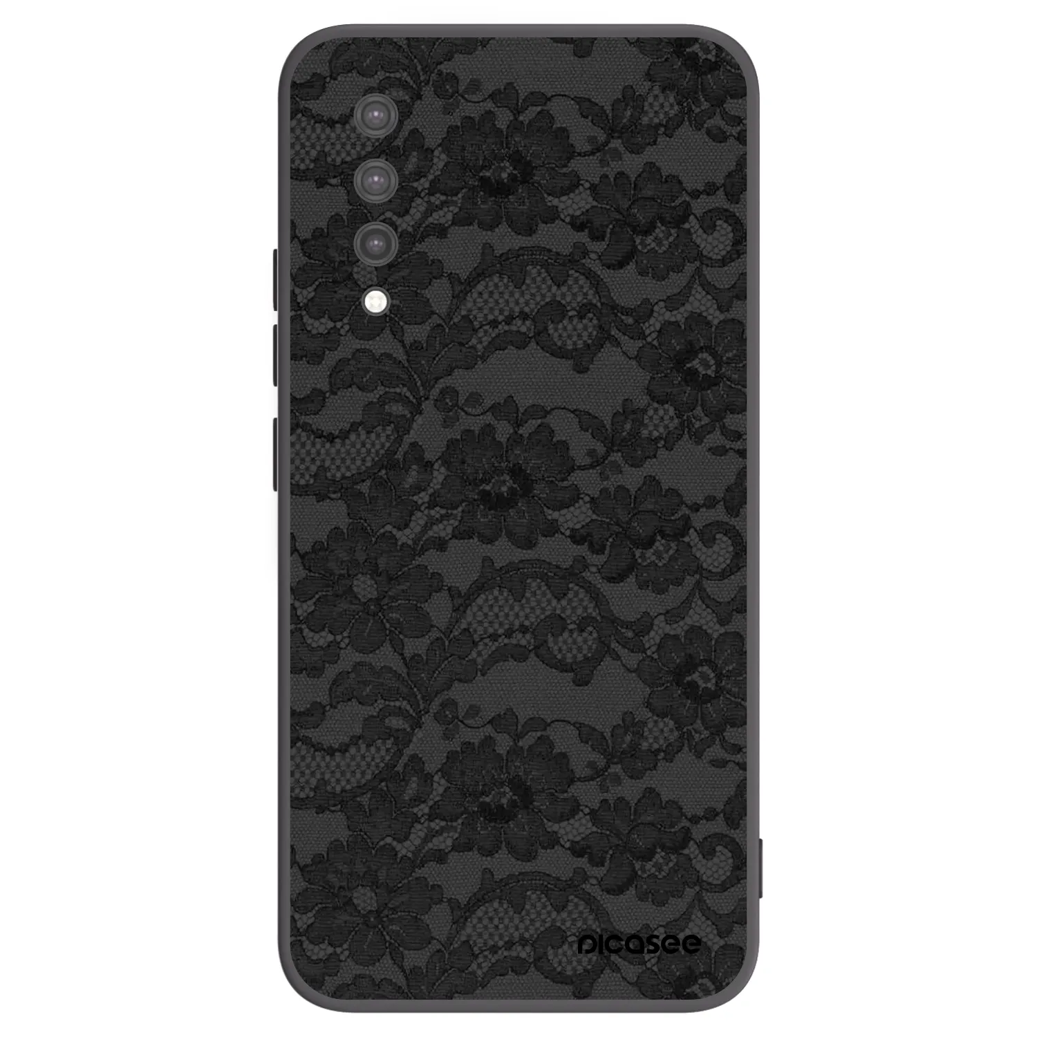 Picasee fekete szilikon tok az alábbi mobiltelefonokra Xiaomi Mi 9 Lite - Dark Elegance