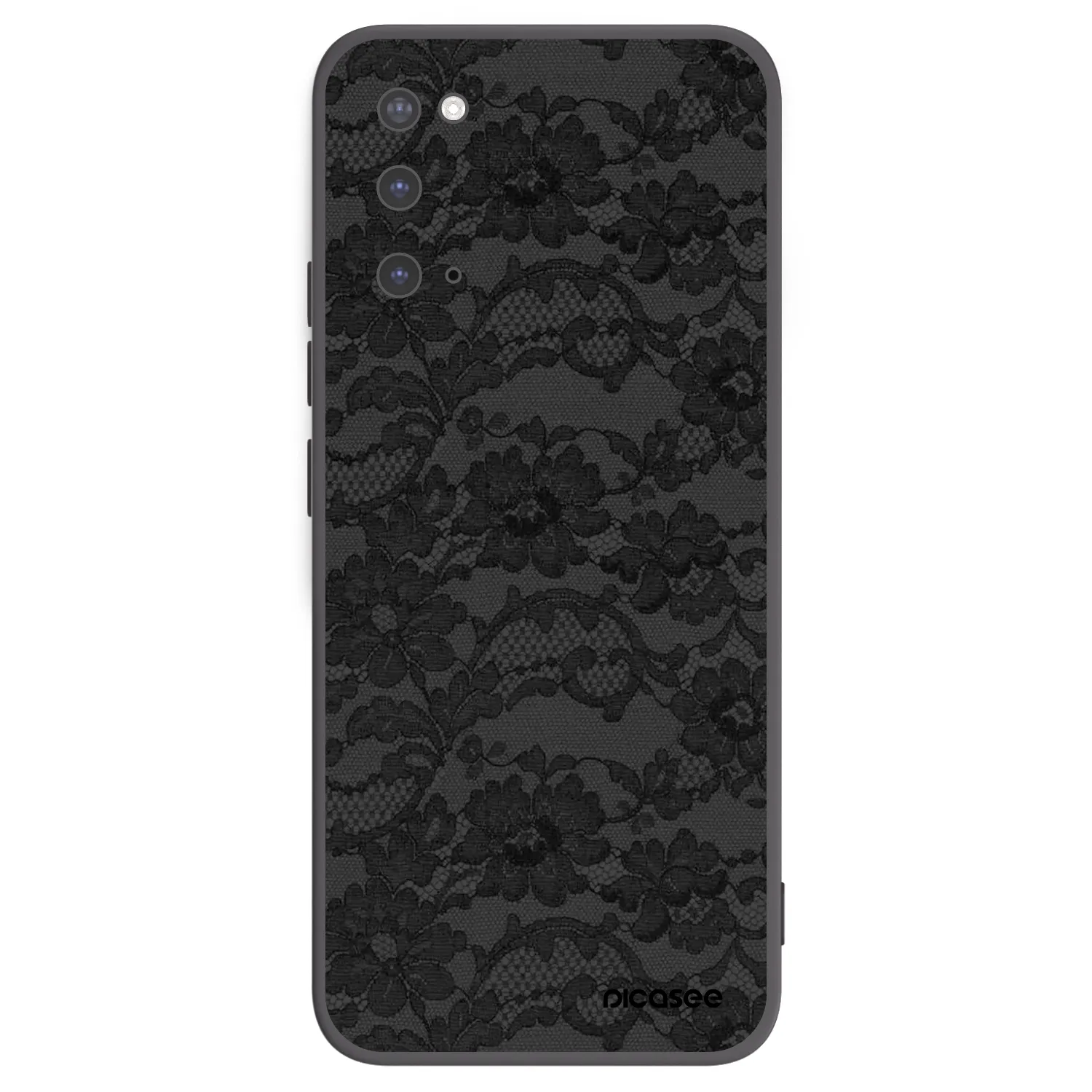Picasee fekete szilikon tok az alábbi mobiltelefonokra Samsung Galaxy S20 G980F - Dark Elegance