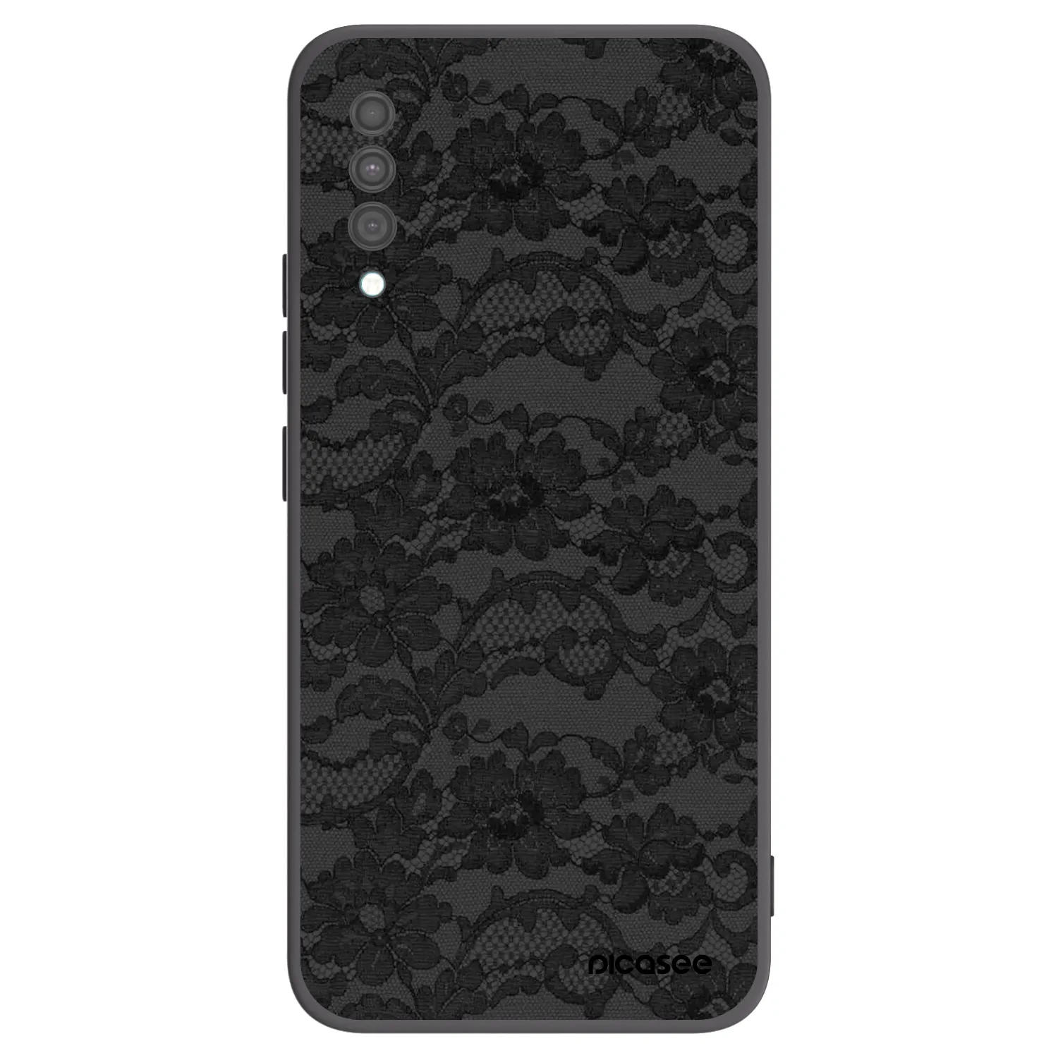 Picasee fekete szilikon tok az alábbi mobiltelefonokra Samsung Galaxy A30s A307F - Dark Elegance