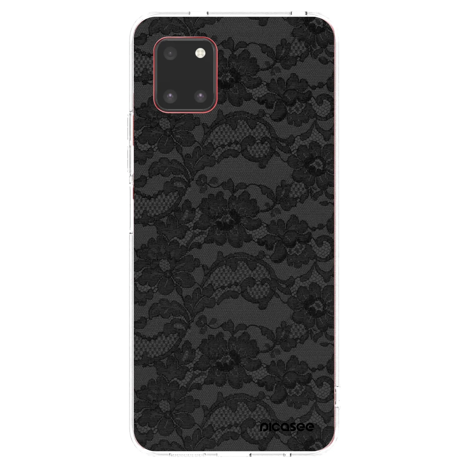 Picasee átlátszó szilikon tok az alábbi mobiltelefonokra Samsung Galaxy Note 10 Lite N770F - Dark Elegance