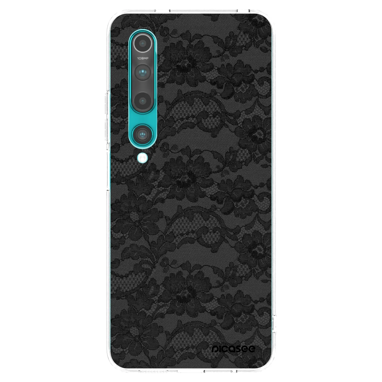 Picasee átlátszó szilikon tok az alábbi mobiltelefonokra Xiaomi Mi 10 - Dark Elegance