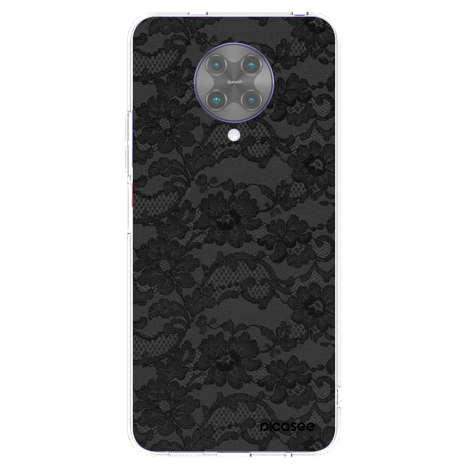 Picasee átlátszó szilikon tok az alábbi mobiltelefonokra Xiaomi Poco F2 Pro - Dark Elegance