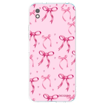 Picasee fekete szilikon tok az alábbi mobiltelefonokra Xiaomi Redmi 9A - Bow Aesthetic