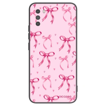 Picasee fekete szilikon tok az alábbi mobiltelefonokra Xiaomi Poco M3 - Bow Aesthetic