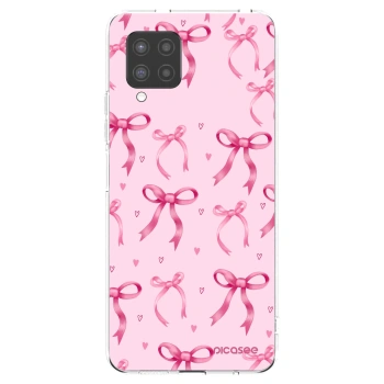 Picasee átlátszó szilikon tok az alábbi mobiltelefonokra Samsung Galaxy A42 A426B - Bow Aesthetic