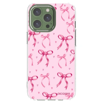 Picasee átlátszó szilikon tok az alábbi mobiltelefonokra Apple iPhone 13 Pro - Bow Aesthetic