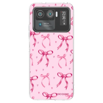 Picasee átlátszó szilikon tok az alábbi mobiltelefonokra Xiaomi Mi 11 Ultra - Bow Aesthetic