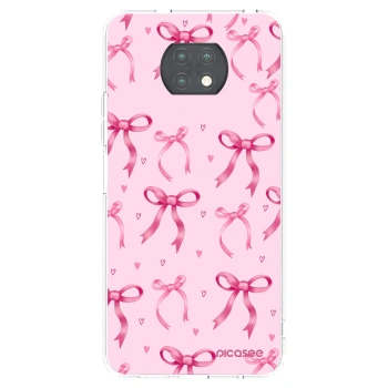 Picasee átlátszó szilikon tok az alábbi mobiltelefonokra Xiaomi Redmi Note 9T - Bow Aesthetic