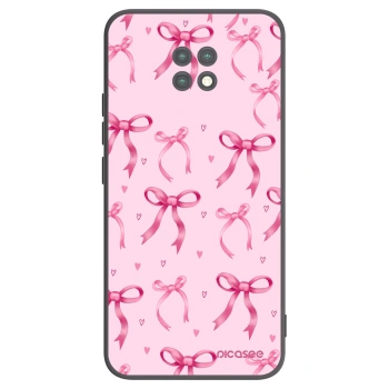 Picasee fekete szilikon tok az alábbi mobiltelefonokra Xiaomi Redmi Note 9T - Bow Aesthetic