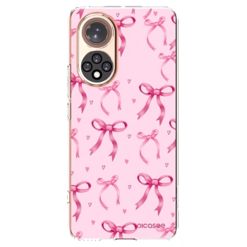 Picasee átlátszó szilikon tok az alábbi mobiltelefonokra Honor 50 5G - Bow Aesthetic