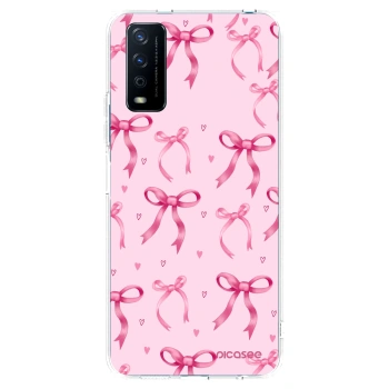 Picasee átlátszó szilikon tok az alábbi mobiltelefonokra Vivo Y11s - Bow Aesthetic