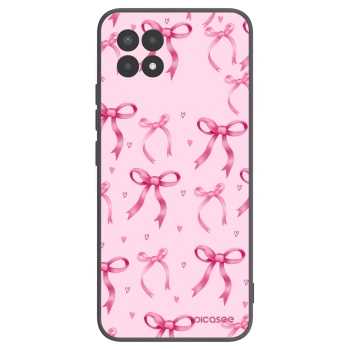 Picasee fekete szilikon tok az alábbi mobiltelefonokra Realme 8i - Bow Aesthetic