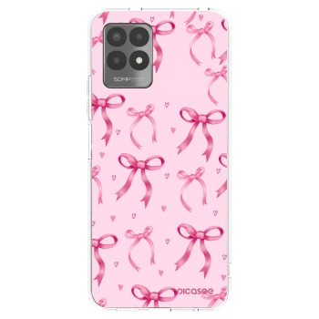 Picasee átlátszó szilikon tok az alábbi mobiltelefonokra Realme 8i - Bow Aesthetic