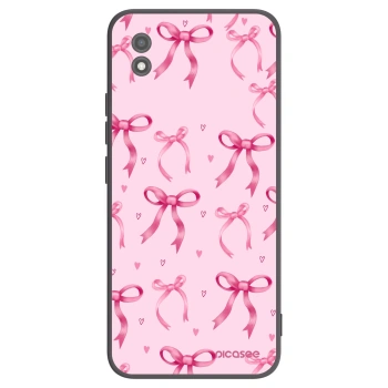 Picasee fekete szilikon tok az alábbi mobiltelefonokra Realme C11 (2021) - Bow Aesthetic