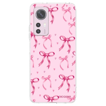 Picasee átlátszó szilikon tok az alábbi mobiltelefonokra Xiaomi 12 - Bow Aesthetic