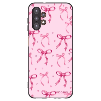 Picasee fekete szilikon tok az alábbi mobiltelefonokra Samsung Galaxy A13 4G A135 - Bow Aesthetic
