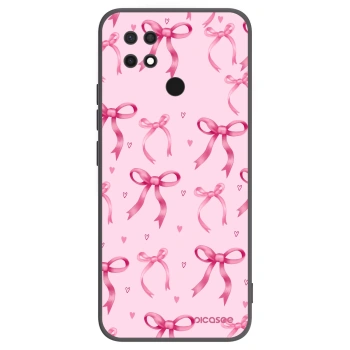 Picasee fekete szilikon tok az alábbi mobiltelefonokra Xiaomi Redmi 10C - Bow Aesthetic