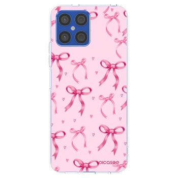 Picasee átlátszó szilikon tok az alábbi mobiltelefonokra Honor X8 4G - Bow Aesthetic