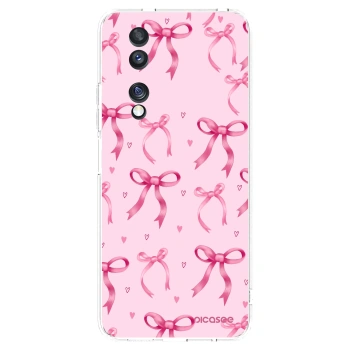 Picasee átlátszó szilikon tok az alábbi mobiltelefonokra Honor 70 - Bow Aesthetic