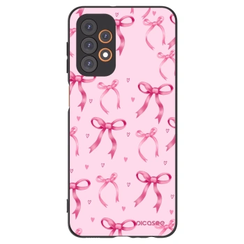 Picasee fekete szilikon tok az alábbi mobiltelefonokra Samsung Galaxy A23 A236B 5G - Bow Aesthetic