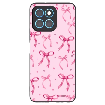 Picasee fekete szilikon tok az alábbi mobiltelefonokra Honor X6 - Bow Aesthetic