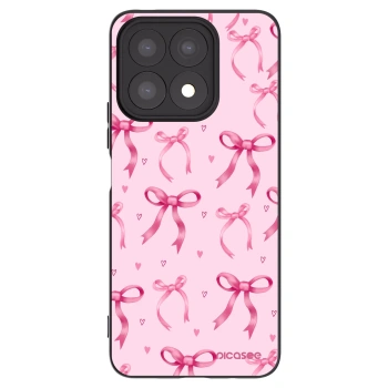 Picasee fekete szilikon tok az alábbi mobiltelefonokra Honor X8a - Bow Aesthetic