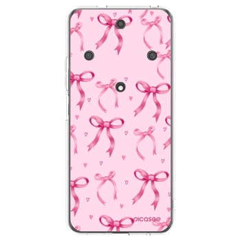 Picasee átlátszó szilikon tok az alábbi mobiltelefonokra Honor Magic5 Lite 5G - Bow Aesthetic