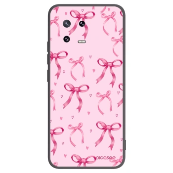 Picasee fekete szilikon tok az alábbi mobiltelefonokra Xiaomi 13 Pro - Bow Aesthetic