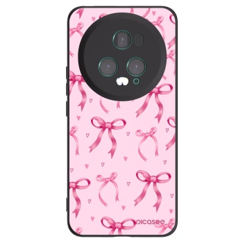 Picasee fekete szilikon tok az alábbi mobiltelefonokra Honor Magic5 Pro - Bow Aesthetic