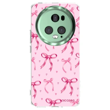Picasee átlátszó szilikon tok az alábbi mobiltelefonokra Honor Magic5 Pro - Bow Aesthetic